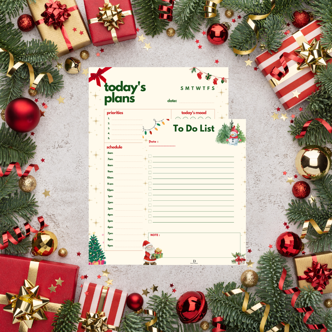 Cozy Christmas Planning Bundle